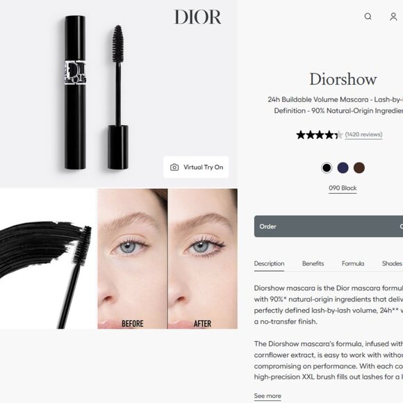 Diorshow Mascara & 4D Lash Primer Set - Half price! - Picture 2 of 3